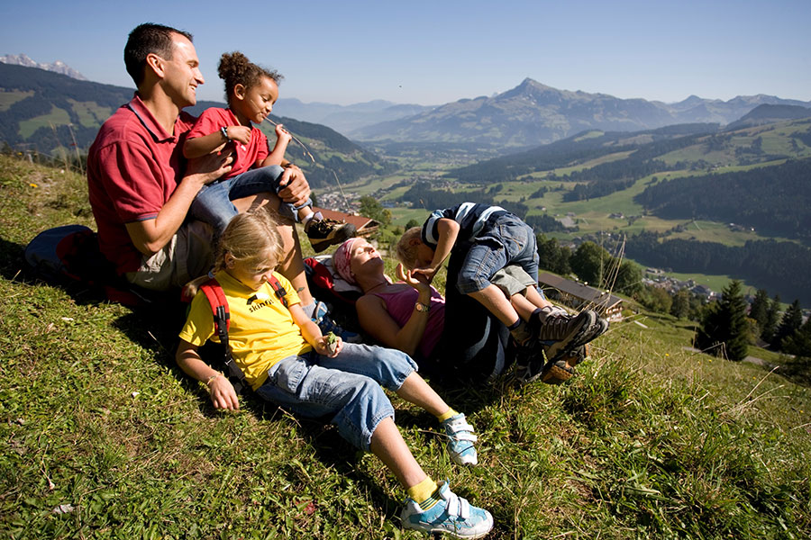 Familienwanderung in Tirol